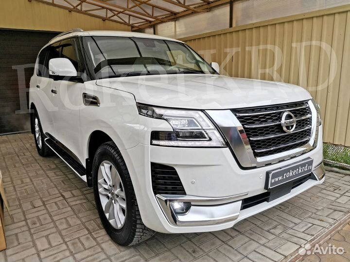 Рестайлинг Nissan Patrol y62 в 2020 г