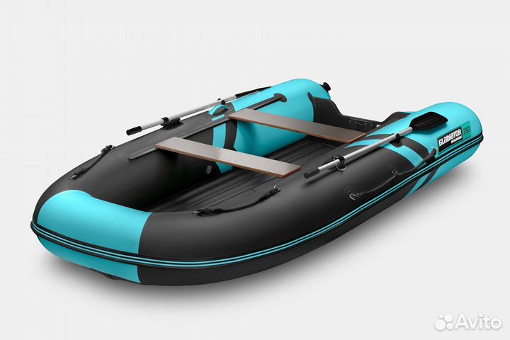 Мотор Gladiator 9.9 + Лодка Gladiator E350S