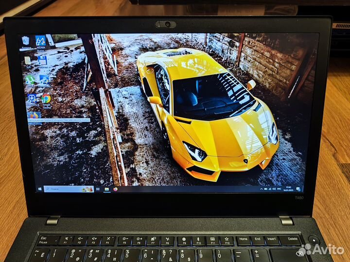 Lenovo thinkpad T480 (14IPS,I5 8350,8гб,256 SSD)