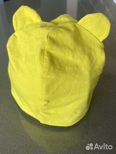 Шапка детская салатовая для теплой осени/ весны на