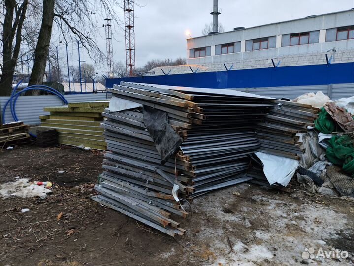 Строительные временные ограждения бу