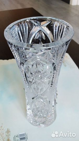 Ваза, хрусталь, из СССР