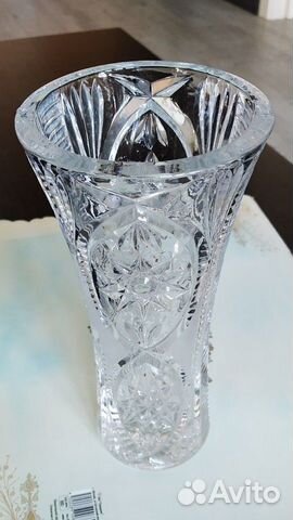 Ваза, хрусталь, из СССР