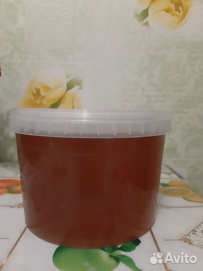 Мед цветочный 3 литра