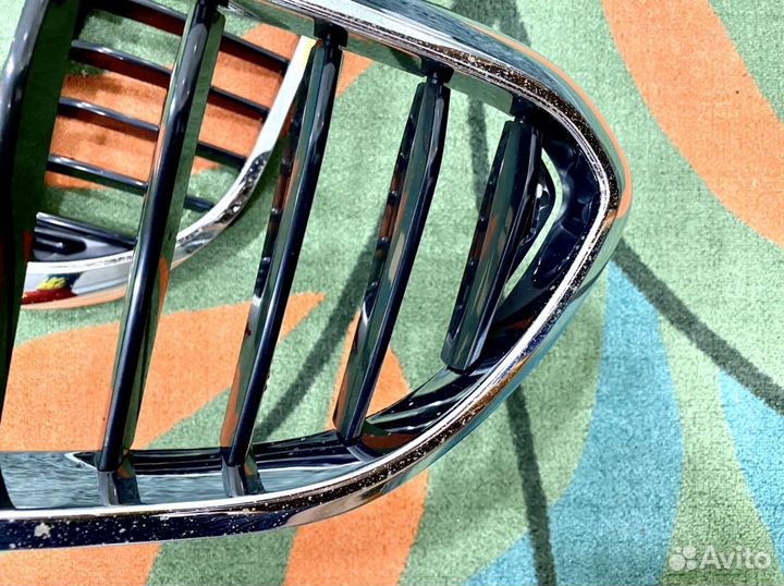 Ноздри решетка радиатора bmw g30 хром