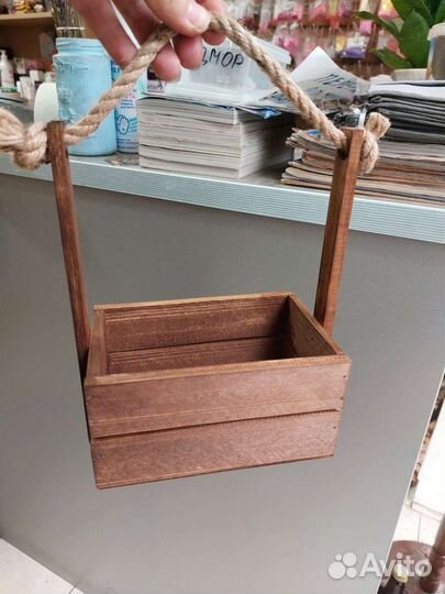 Коробка деревянная