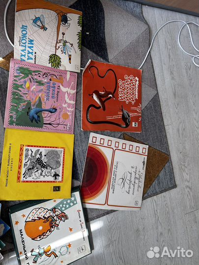Виниловые пластинки сказки