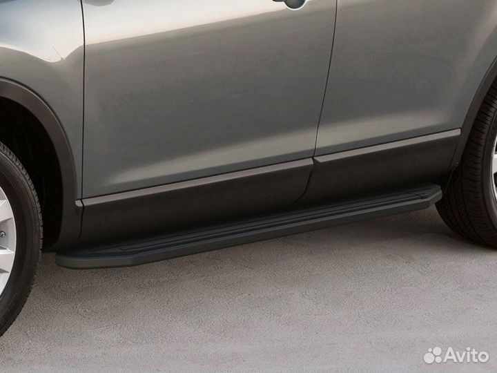 Подножки боковые пороги Mitsubishi Pajero Sport II