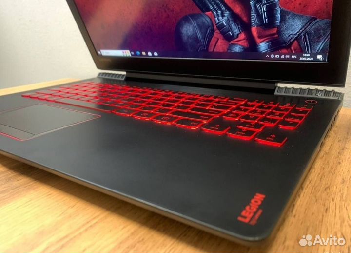 Игровой Lenovo Legion i5-4 ядра/Nvidia1050/SSD/IPS