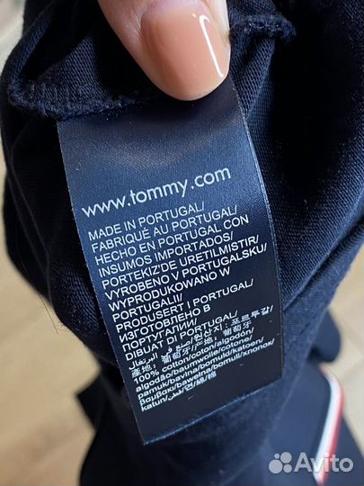 Tommy hilfiger футболка женская l