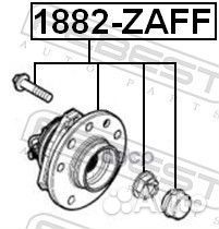 Ступица передняя (opel astra H 2004-2010) febes