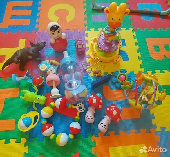 Игрушки от 0 до 1 года пакетом