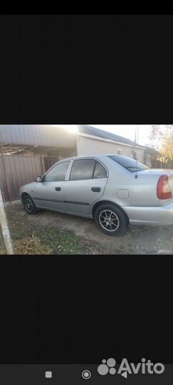 Hyundai Accent 1.5 МТ, 2004, 270 000 км