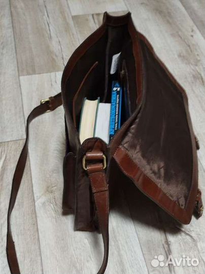 Сумка мужская из натуральной кожи Ashwood