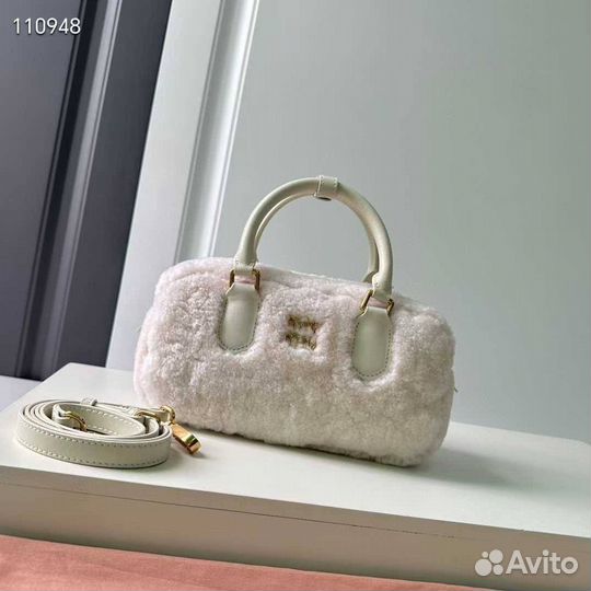 Сумка женская Miu Miu Arcadie мех 2 цвета