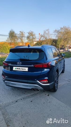 Hyundai Santa Fe 2.0 AT, 2019, 78 000 км