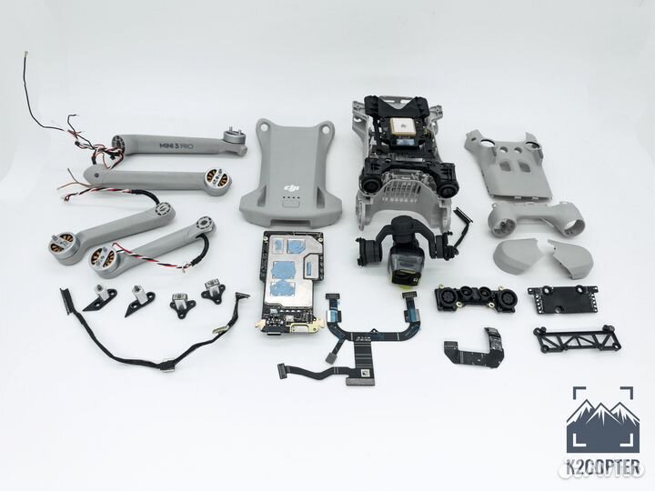 DJI Mavic mini 3 Pro корпус,лучи,подвес,шлейф
