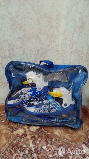 Роликовые коньки раздвижные