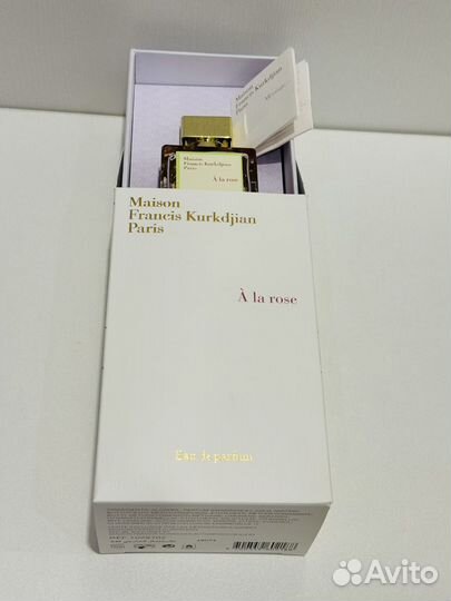 Парфюм Francis Kurkdjian A La Rose 70ml. Женский