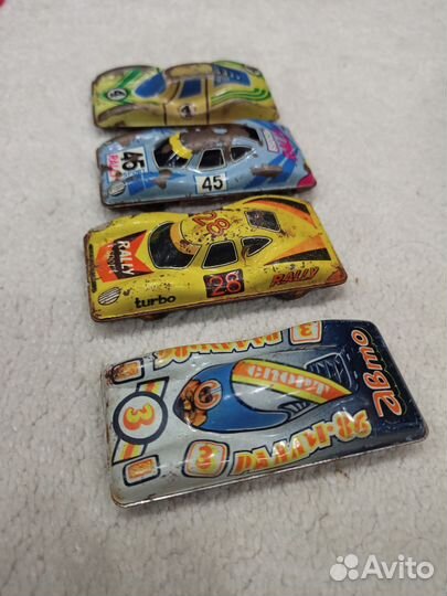 Жестяные машинки СССР