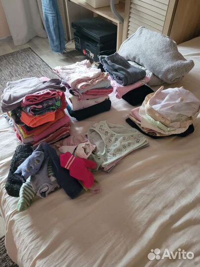 Вещи на девочку 2-3 года пакетом