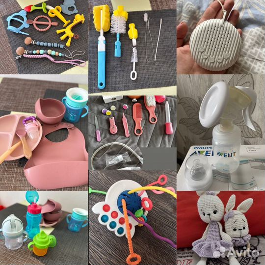 Маникюрный набор, грызунки,Белый шум, посуда