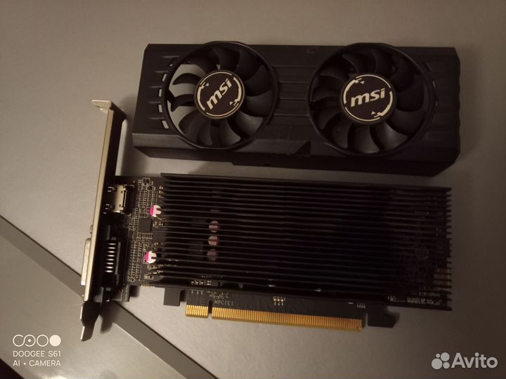 Видеокарта MSI Radeon RX 550 4 GB Low Profile