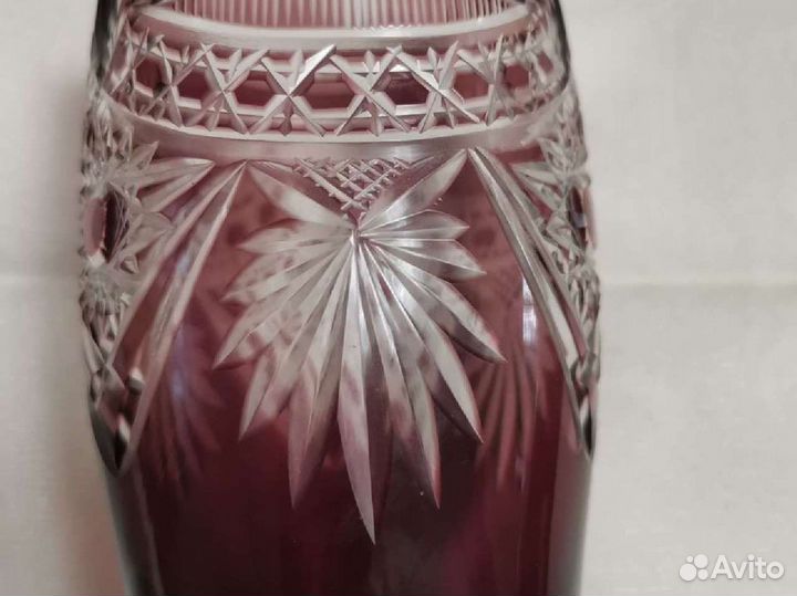 Ваза, стакан и рюмка Чехия