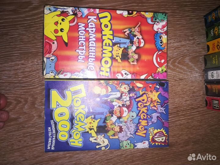Видеокассеты Покемон 11 штук