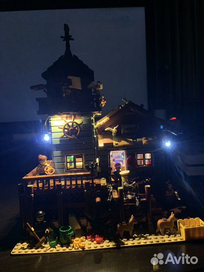 Lego рыбацкая Лавка