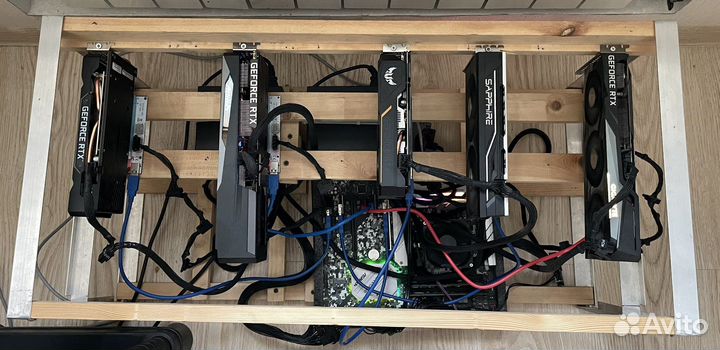 Каркас для майнинг фермы на видеокартах