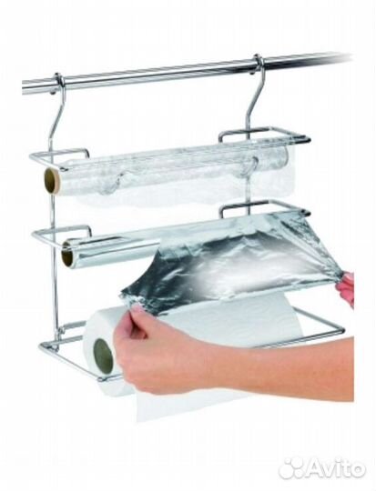 Держатель для кухонных полотенец, фольги и плëнки