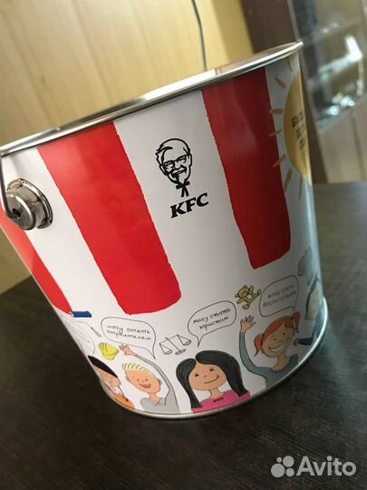 Железное ведро KFC Баскет добра 2022 кфс