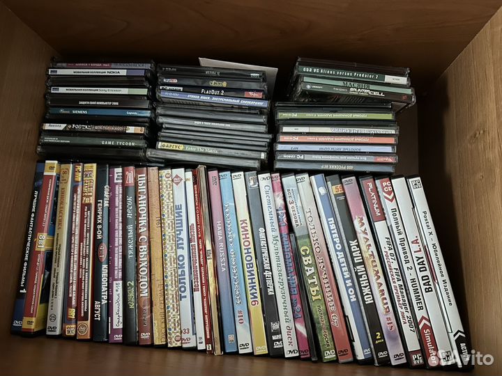 Dvd диски и игры