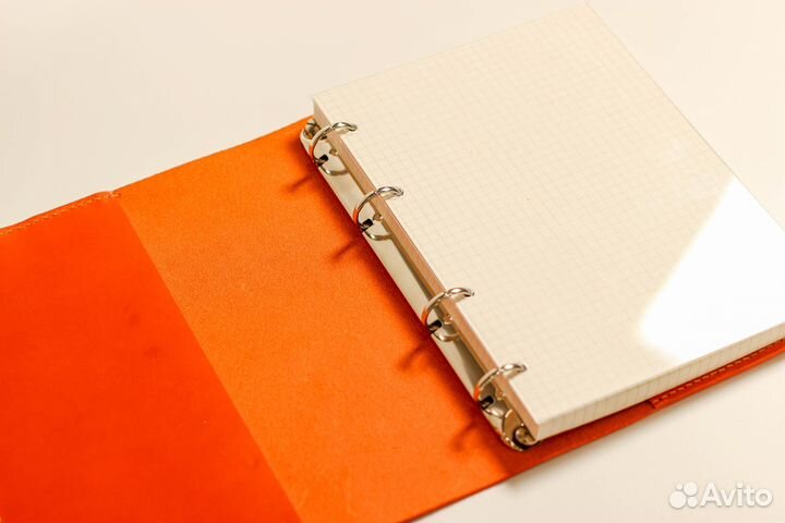 Ежедневник А5. Ручная работа. Натуральная кожа