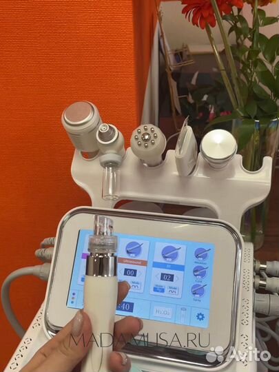 Газожидкостный пилинг, гидропилинг, Rf,мезотерапия