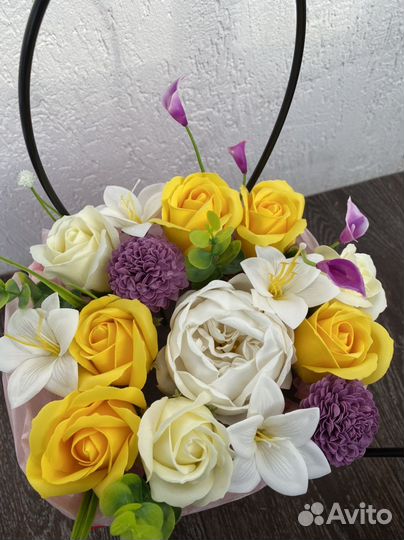 Мыльные розы в сумочке