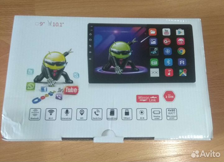 Авто магнитола Андроид 10 дюймов
