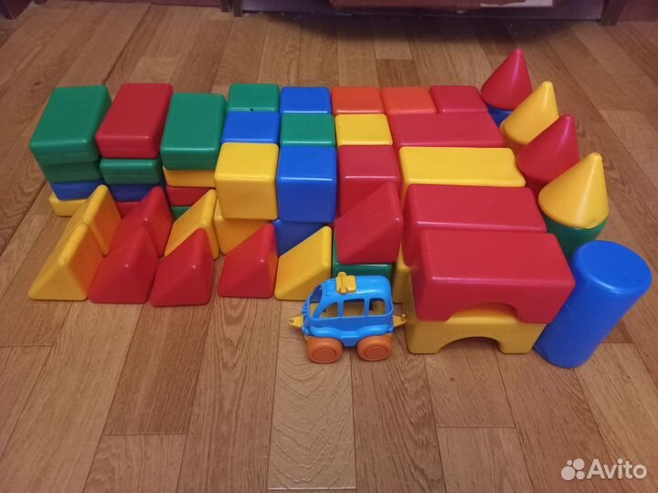 Набор Кубиков для малышей 61шт