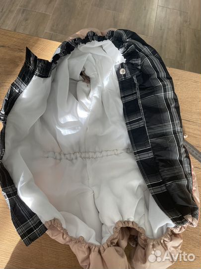 Комбинезон-дождевик утепленный для собаки