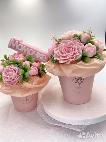 Букет из мыла