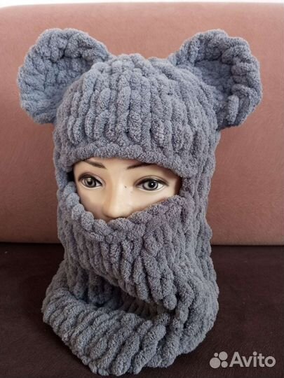 Балаклава маска вязаная р.54-56