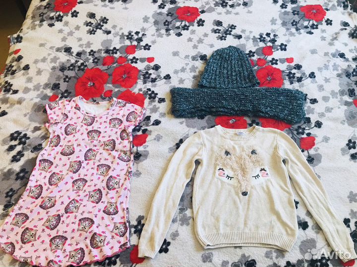 Фирменные вещи пакетом на 4-7 лет. Смотреть фото
