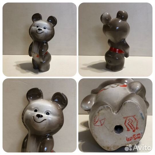 Статуэтка олимпийский мишка СССР