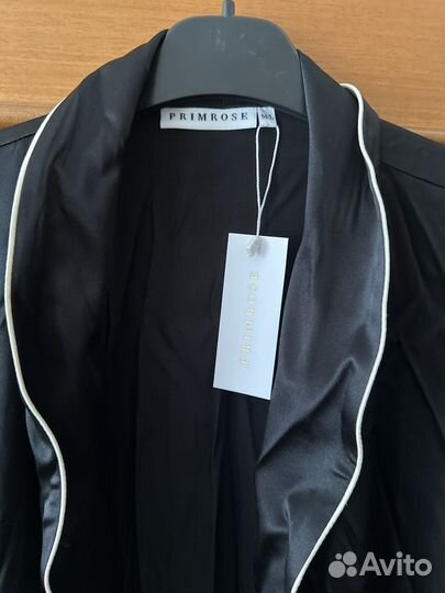 Шелковый халат мужской