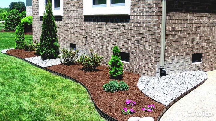 Мульча (кора лиственницы, сосны, )