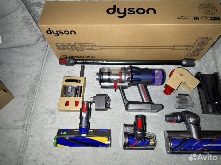 Пылесос dyson v12 detect slim absolute