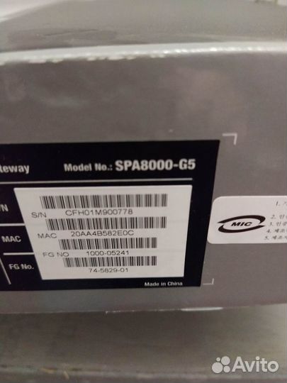 Телефонный VoIP/SIP шлюз Сisco (Linksys) SP8000