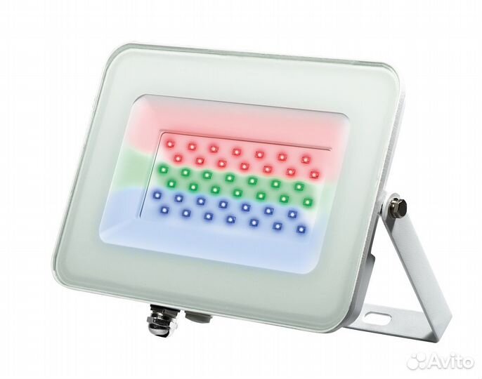 PFL- 30W RGB WH IP65 Прожектор белый Jazzway