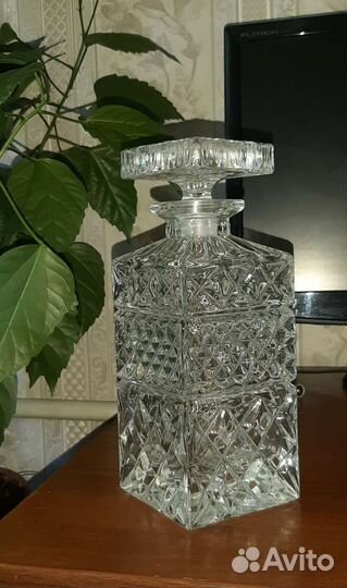 Графин хрустальный богемия